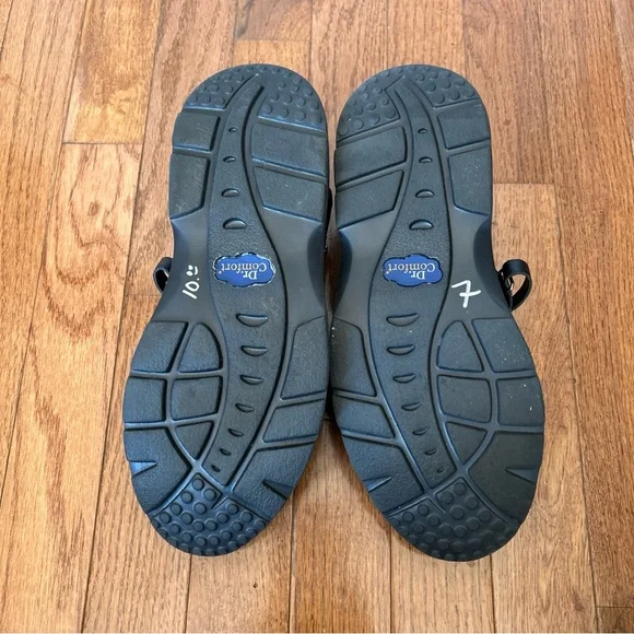 Dr. Comfort Betsy Mary Jane Shoes Slip On Women’s Size 8 Wide Black - Picture 11 of 11